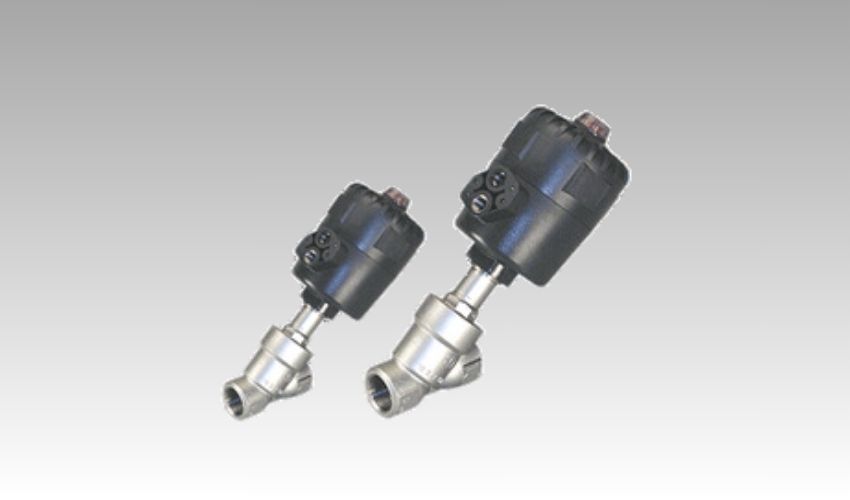 Angle seat valve